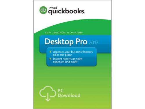 Quickbooks Desktop Pro 2017 SA/UK