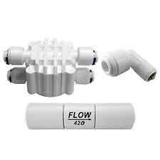RO Part Auto shut off valve and flow restrictor