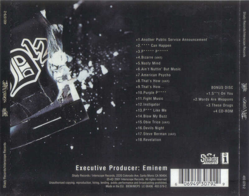 D12 - Devils Night (2CD Special Edition) (493 079-2)