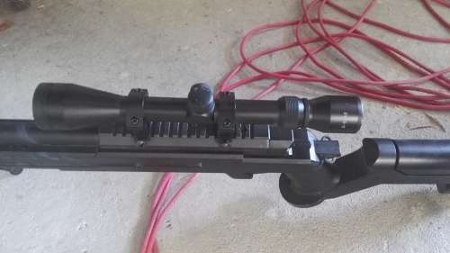 Metal Sniper BB Gun with Scope