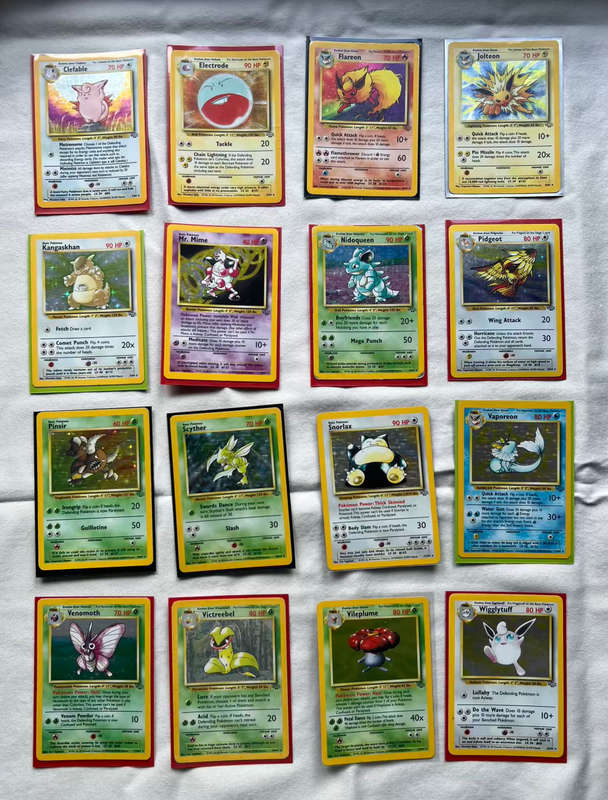 POKEMON: COMPLETE JUNGLE SET 64/64