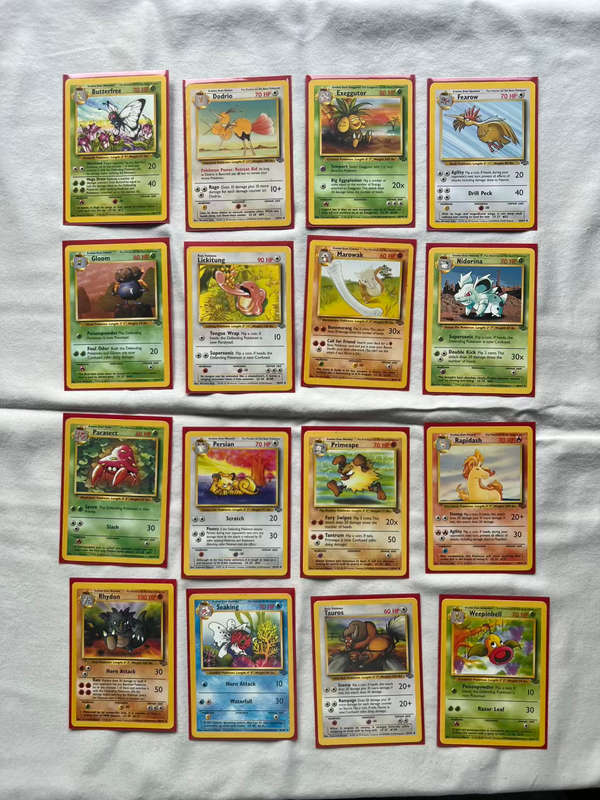 POKEMON: COMPLETE JUNGLE SET 64/64