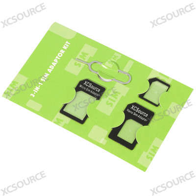 Iphone5 Nano SIM adaptor to Micro SIM & Standard adapter