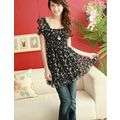 Black long skirt, best with jean