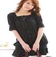 Casual black dress