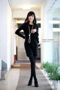 Stunning long black dress