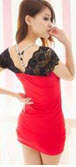 Charmingl red dress