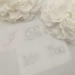 'I Do' and 'Me Too' Sticker (Groom set included) for Wedding Shoes