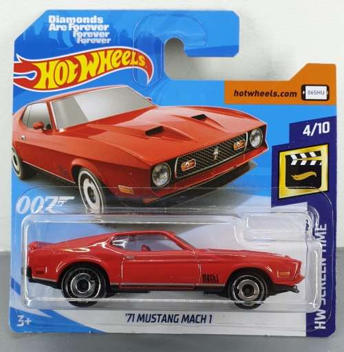 Hotwheels Diecast Hot Wheels 1:64 - `71 MUSTANG MACH1