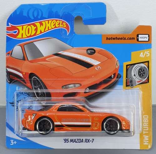 Hotwheels Diecast Hot Wheels 1/64 - `95 Mazda RX-7