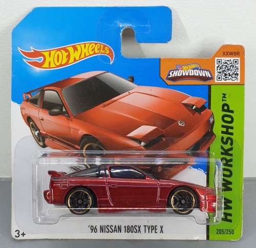 Hotwheels Diecast Hot Wheels 1/64 - `96 Nissan 180SX Type X