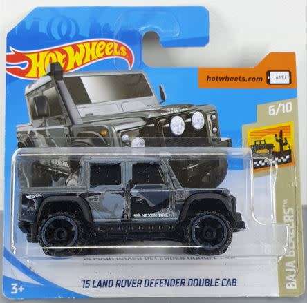 Hotwheels Diecast Hot Wheels 1:64 - `15 LAND ROVER DEFENDER DOUBLE CAB