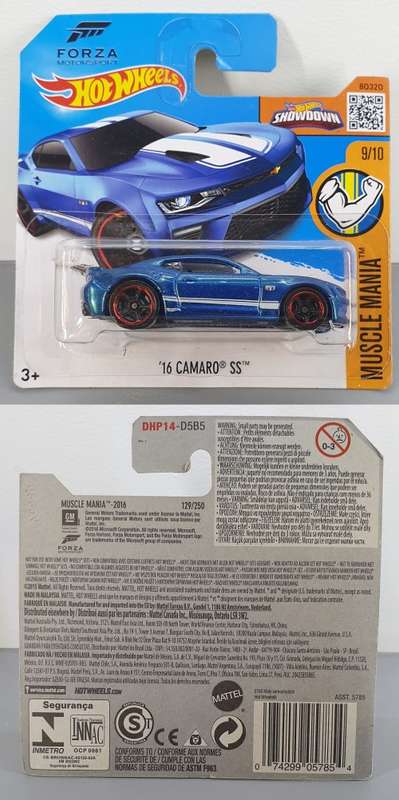 Hotwheels Diecast Hot Wheels 1:64 - `16 CAMARO SS