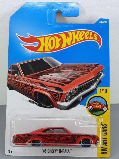 Hotwheels Diecast Hot Wheels 1:64 - `65 CHEVY IMPALA