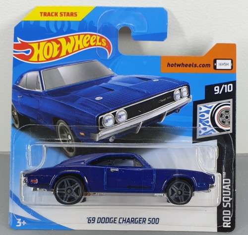 Hotwheels Diecast Hot Wheels 1:64 - `69 DODGE CHARGER 500