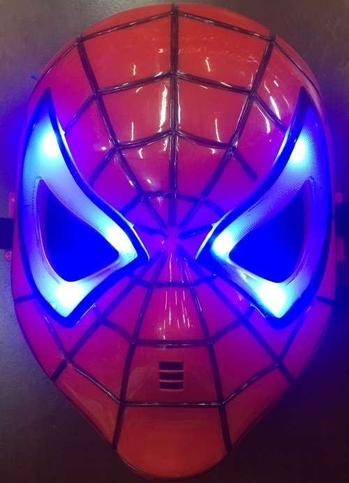Spiderman Mask with Lights