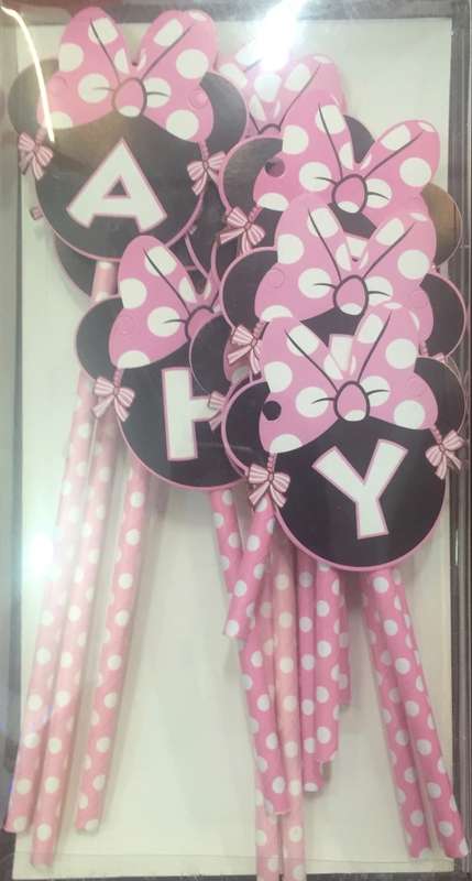 Minnie Birthday cake decoration