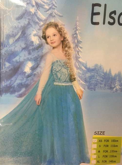 Frozen Elsa Dress Costume