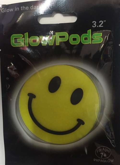 Glow pads in Red heart and Smily shape! New generation of glow products