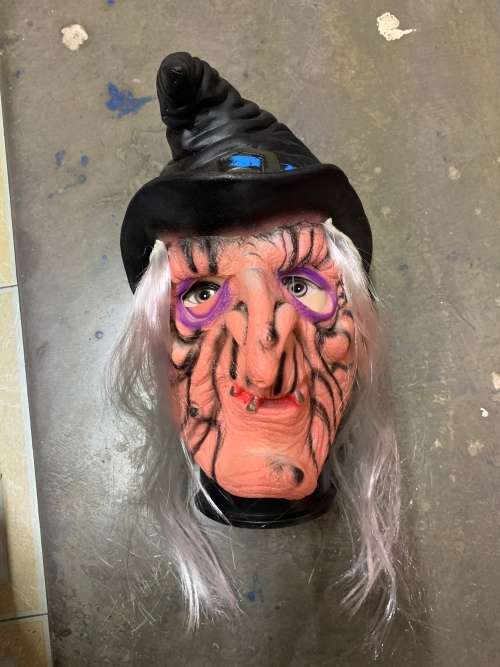 Witch Mask for full head