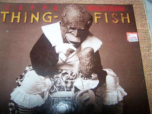 ZAPPA ORIGINAL CAST THING FISH 3 LP BOX SET