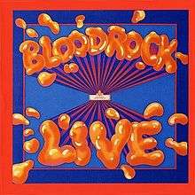BLOODROCK LIVE 1972 DOUBLE LP