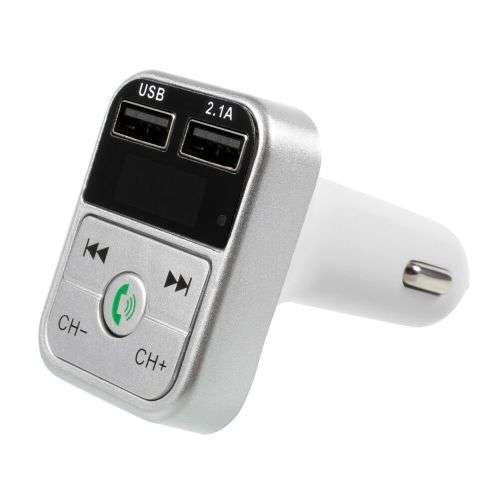 Car radio Bluetooth FM transmitter phone charger