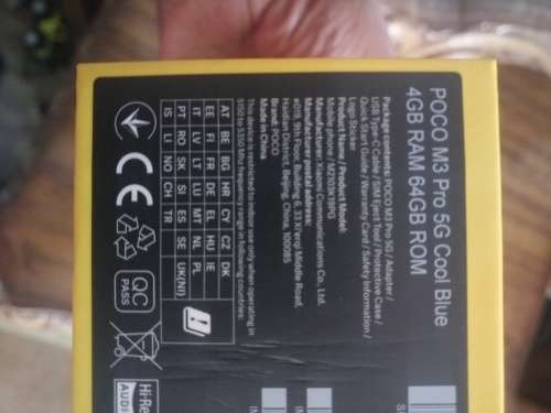 Xiaomi Poco M3 pro 5G