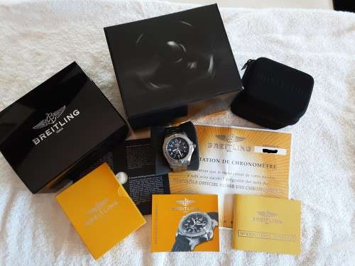Breitling Avenger Seawolf Titanium - Black Face