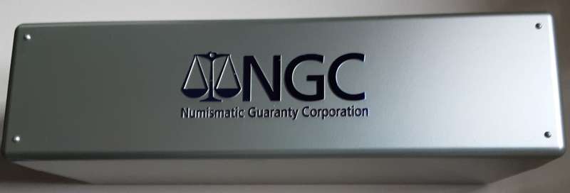 NGC SLABBED COIN CONTAINER