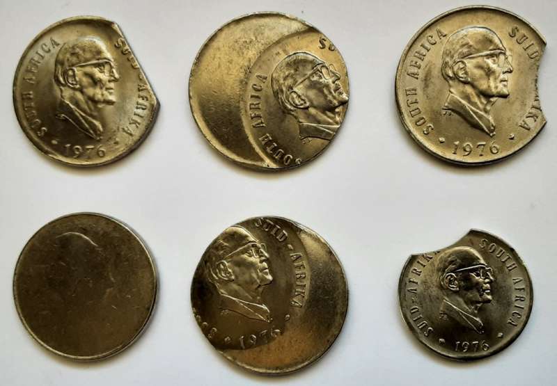 4x 1976 ERROR Coins + 2x Unknown Date ERROR Coins