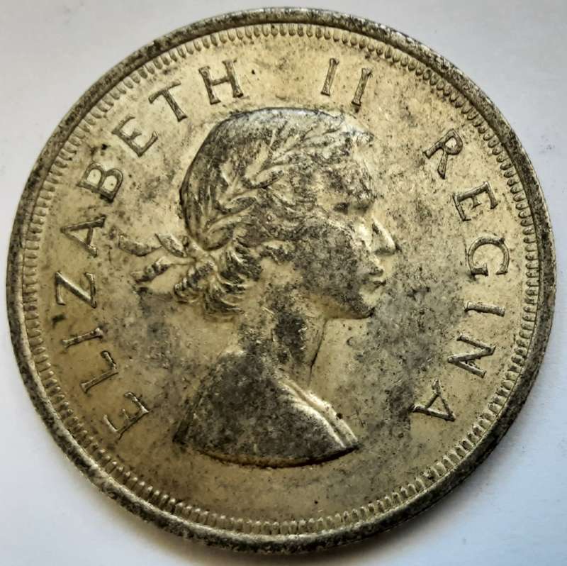 1957 5 Shillings + 1957 2 ½ Shillings + 1957 6 Pence