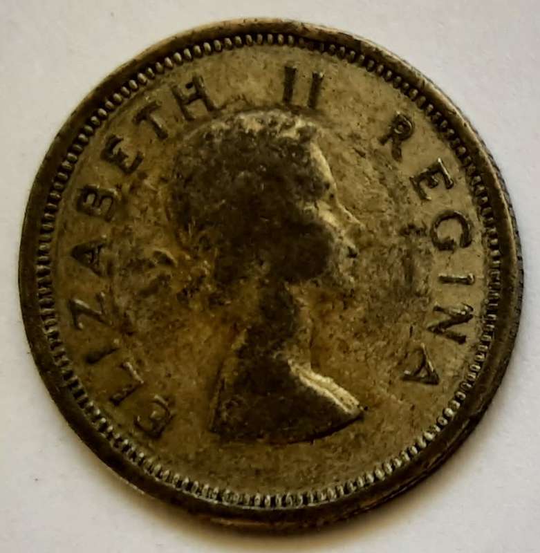 1957 5 Shillings + 1957 2 ½ Shillings + 1957 6 Pence