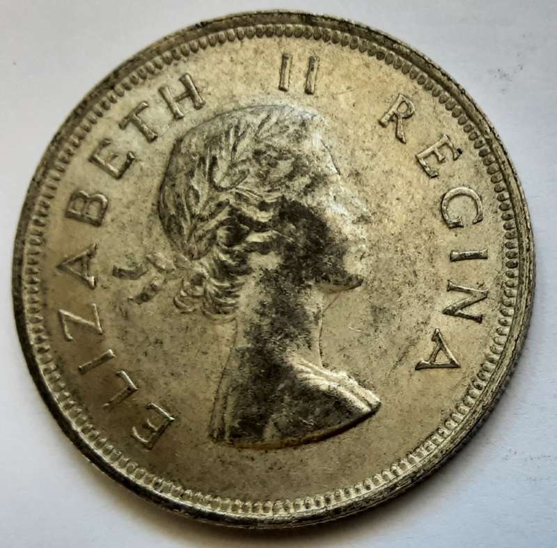 1940 2 ½ Shillings + 1941 2 ½ Shillings + 1955 2 ½ Shillings + 1958 1 Shilling + 1964 10 Cents
