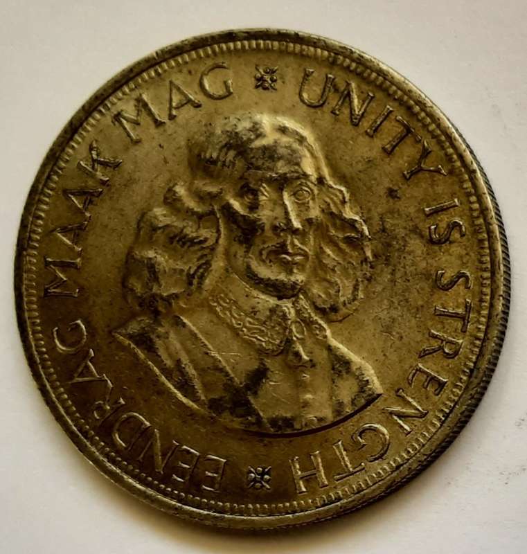 1955 2 ½ Shillings + 1958 1 Shilling + 1961 50c + 1961 1c + 1962 5c + 1963 5c + 1964 10c