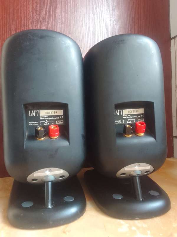 High End B&W Leisure Monitor-1 Speakers in excellent condition