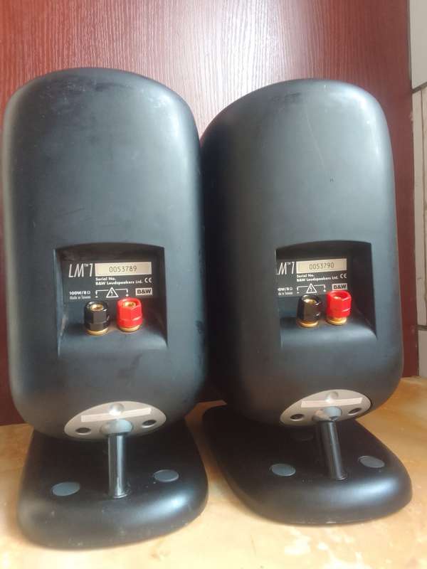 High End B&W Leisure Monitor-1 Speakers in excellent condition