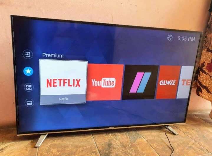 High End Hisesnse 55 4K, UHD VIDAA, WiFi smart tv