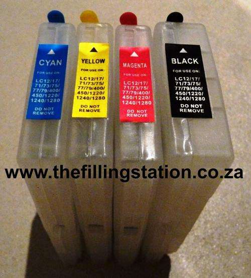 Brother LC73 LC77 Series Refillable Cartridges