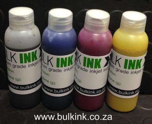 Sublimation gel ink for Ricoh Multi-pack: 4 x 100g bottles