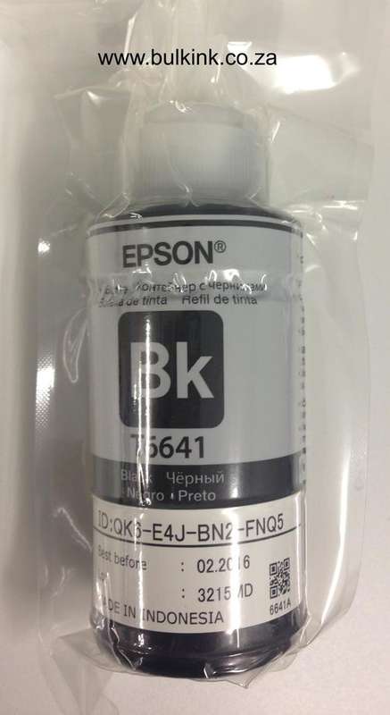 Original Epson ink Black - 70ml bottle