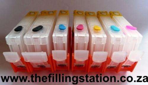 Canon PGI-5 & CLI-8 Series Refillable Cartridges without chips