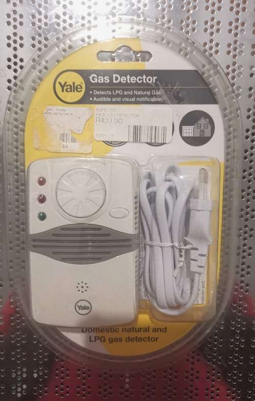 Brand NEW! SEALED! YALE GAS DETECTOR ALARM!!!! WORKS FOR BOTH LPG AND NATURAL GAS
