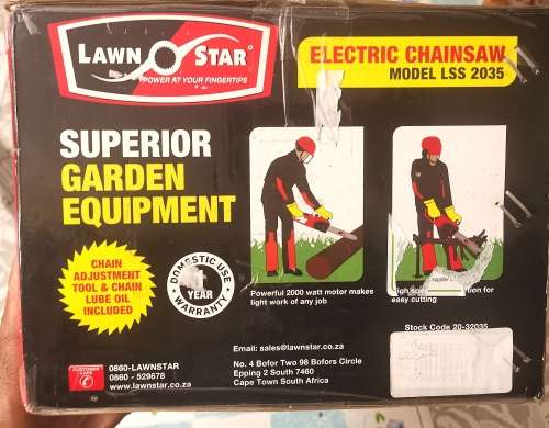 BRAND NEW! LAWNSTAR ELECTRIC CHAINSAW 200W