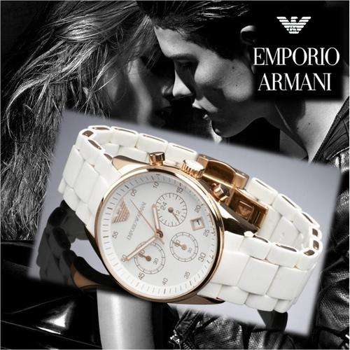 Emporio Armani Sportivo stunning White & Rose Gold  Ladies watch - No Reserve- *** Valued R5000***