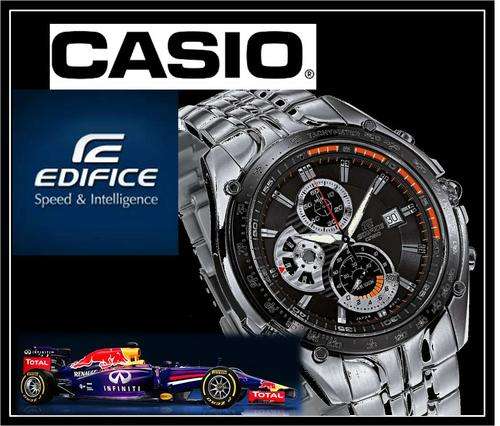 F1 inspired Casio Edifice mens watch - brand new in box with docs - NO Reserve **Valued R3499**