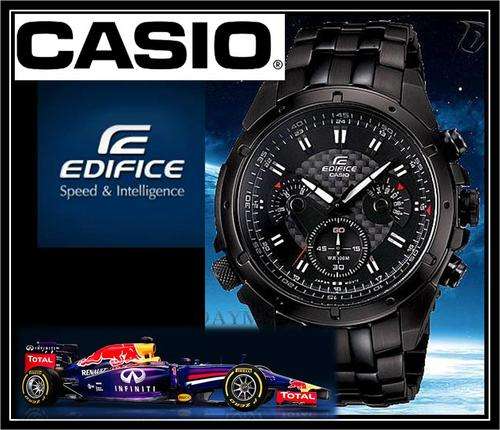 F1 inspired Casio Edifice carbon fibre dial - brand new in box with docs - NO Reserve *Valued R3499*