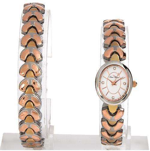 Lucien Piccard bracelet & Watch Fashionable Set