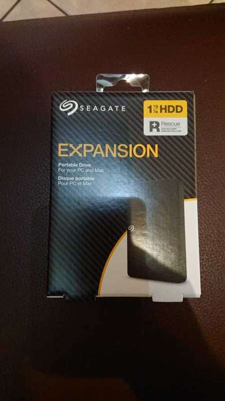 Seagate 1TB External HDD New With Warranty