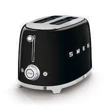 Smeg Retro 2 Slice Toaster Black - Brand New Sealed